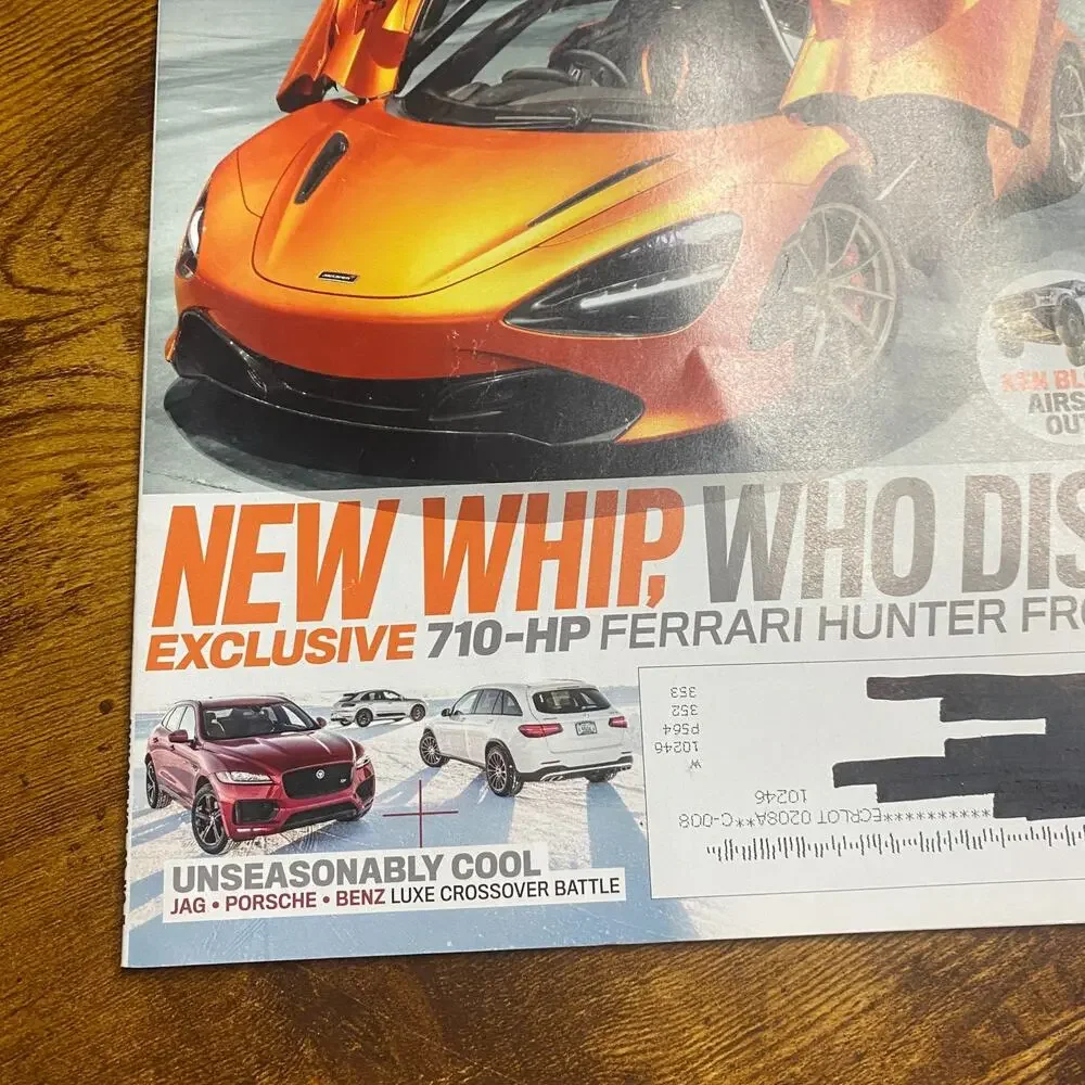 Motor Trend Magazine May 2017 New Whip, Who Dis? 710HP Ferrari Hunter